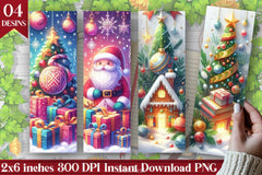 Christmas Design Bookmark Journal - CraftNest - Digital Crafting and Art