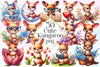 Kangaroo Clipart Bundle