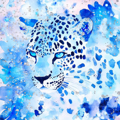 Blue Holographic Glitter Digital Paper - CraftNest - Digital Crafting and Art