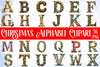 Christmas Alphabet Clipart Bundle