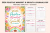 Positive Mindset Growth Journal