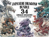 Japanese Art Style Dragons