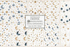 Celestial Gold & Navy Seamless Papers