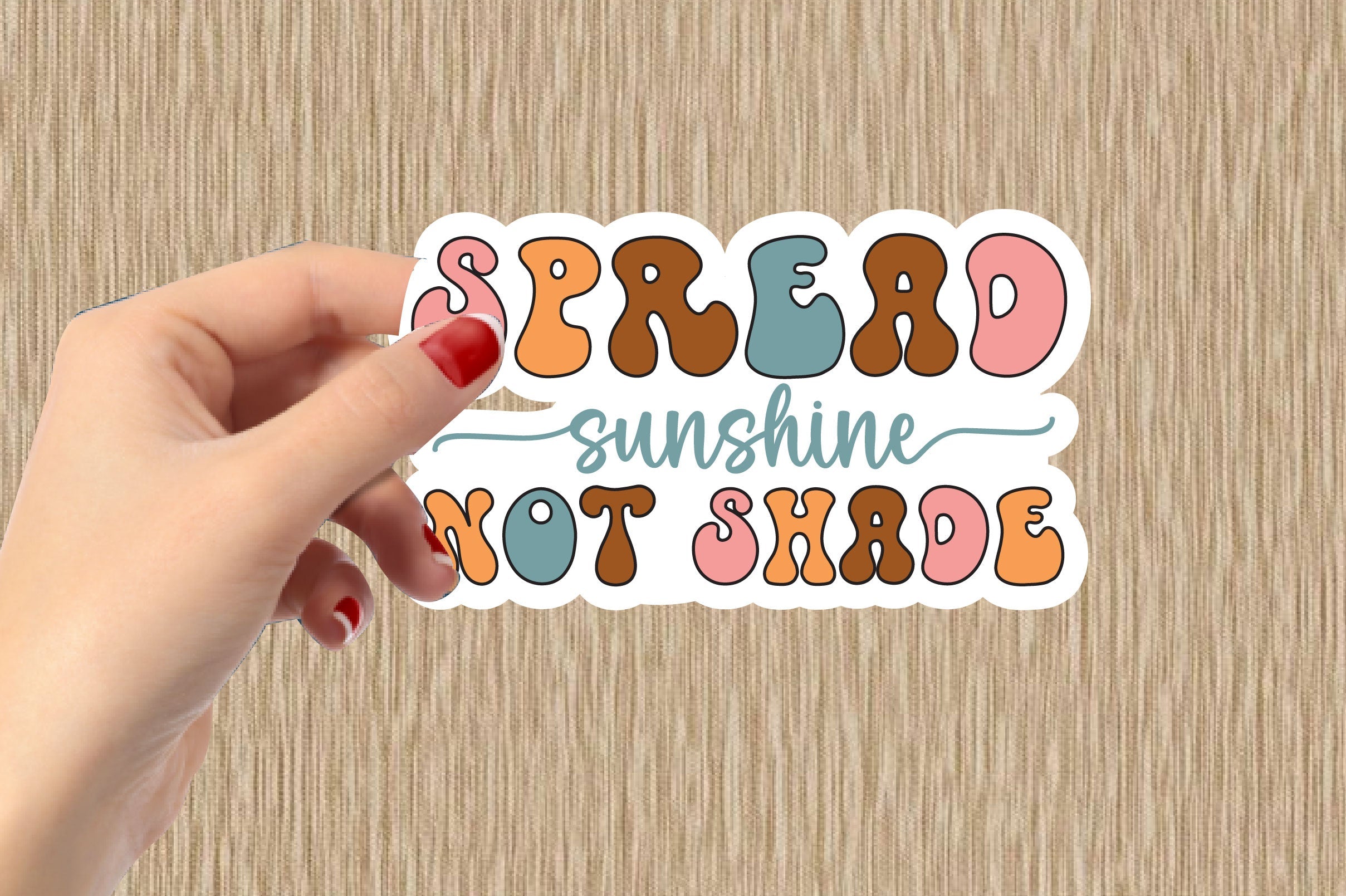 Motivational Retro Sticker Bundle
