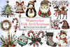 Folk Art Christmas Clipart Bundle
