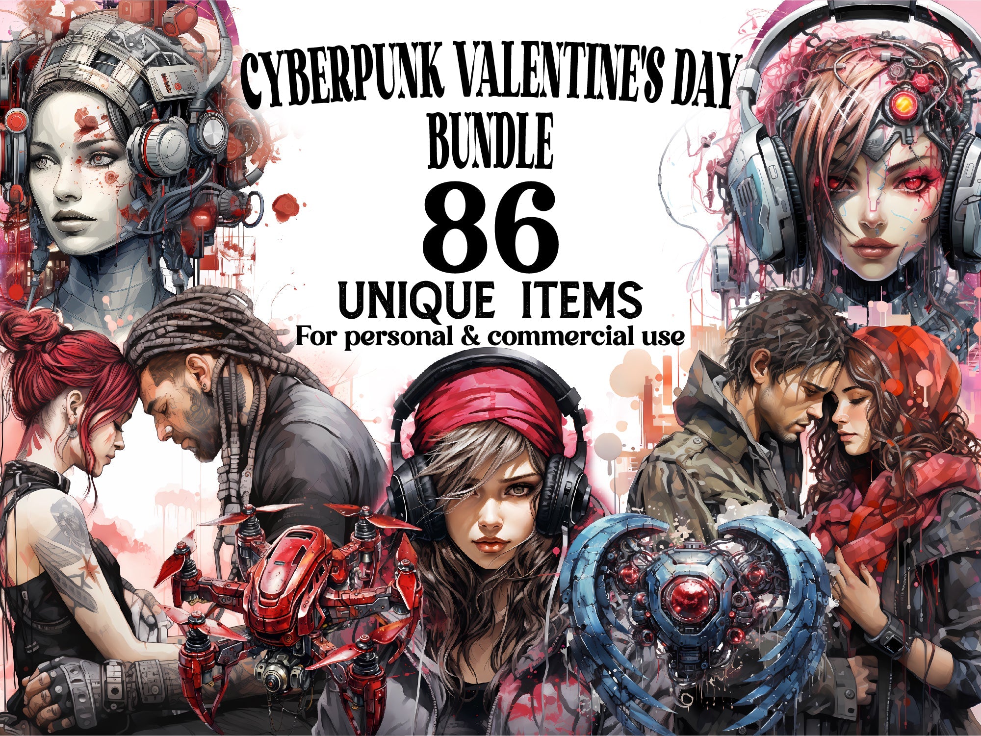 Cyberpunk Valentine's Day