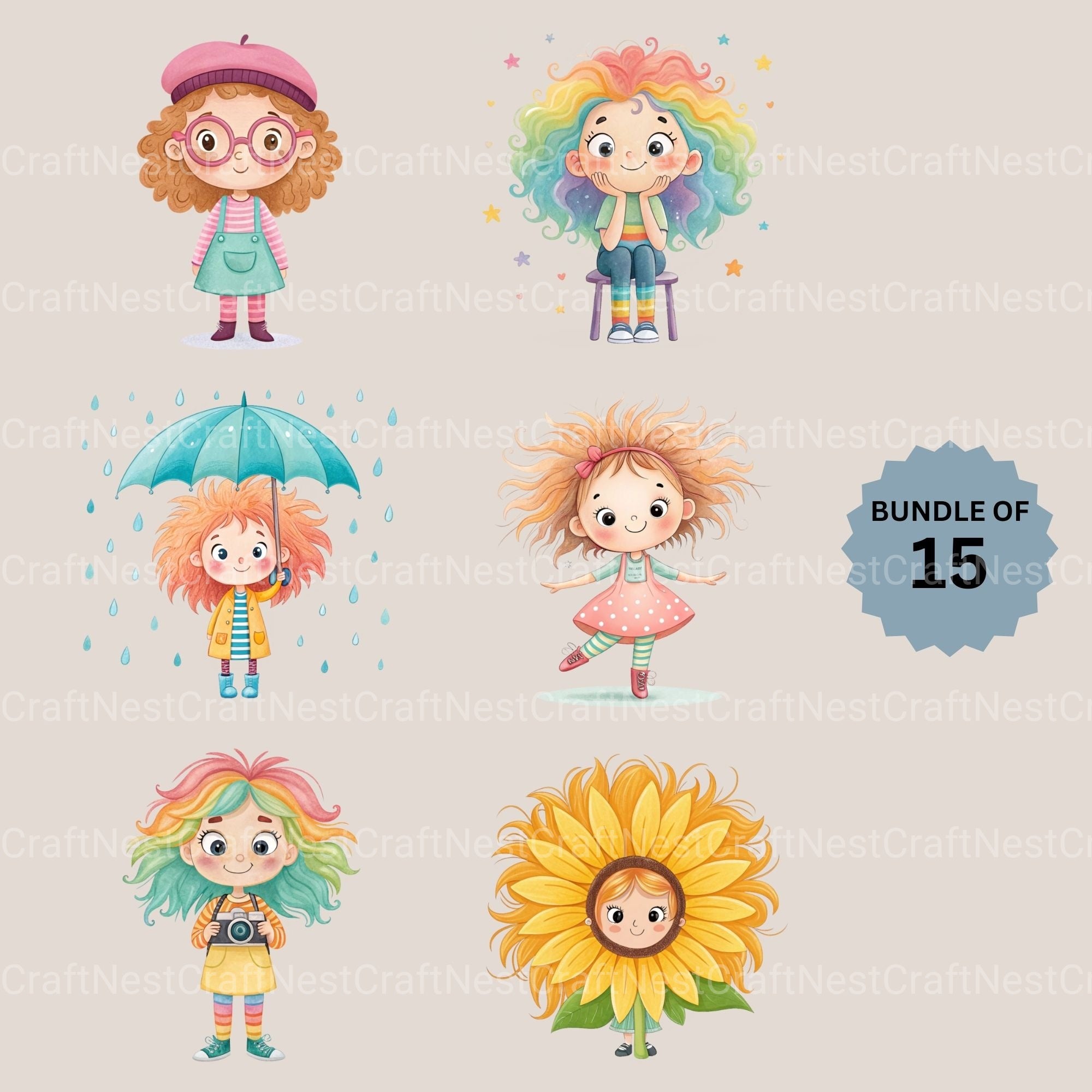 Creepy Quotes Clipart Bundle