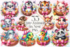 Cute Animals In Nest Clipart Bundle