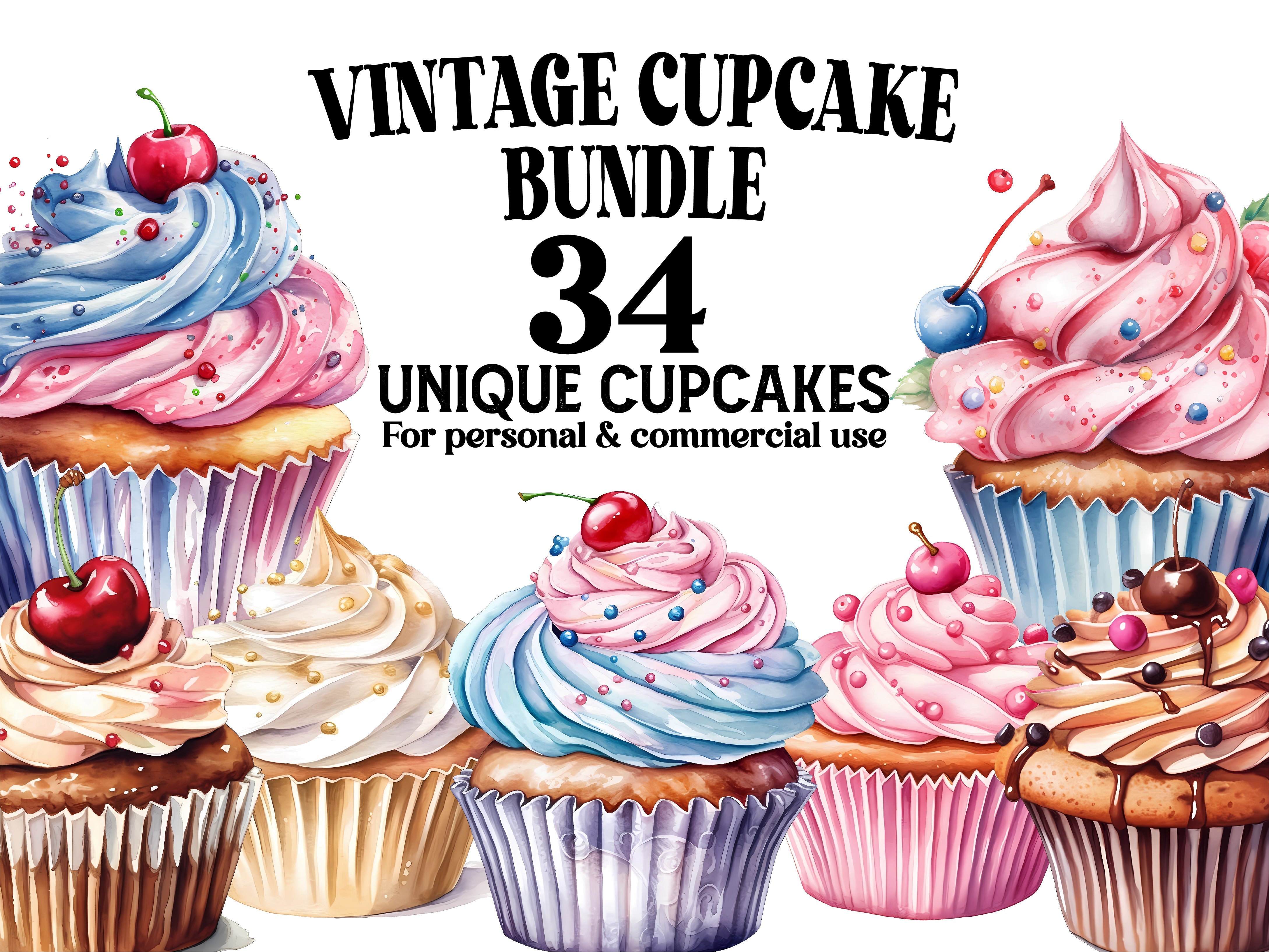 Vintage Cupcakes