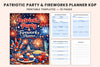 Patriotic Party Fireworks Planner
