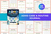 Adhd Care Routine Journal