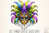 Mardi Gras Mask Clipart Bundle