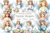 Easter Angel Clipart Bundle