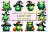 Halloween Monster Clipart Bundle 4