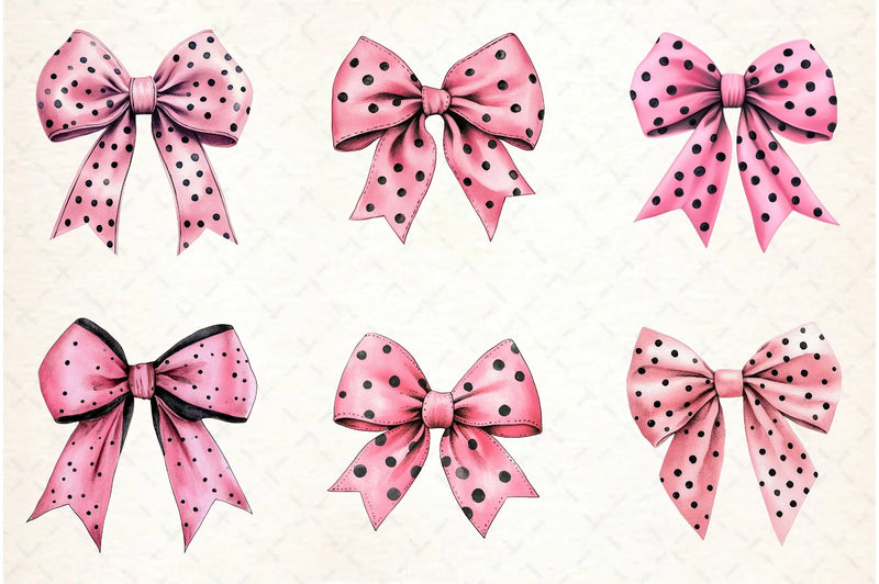 Halloween Coquette Bow Clipart Bundle 2 - CraftNest - Digital Crafting and Art