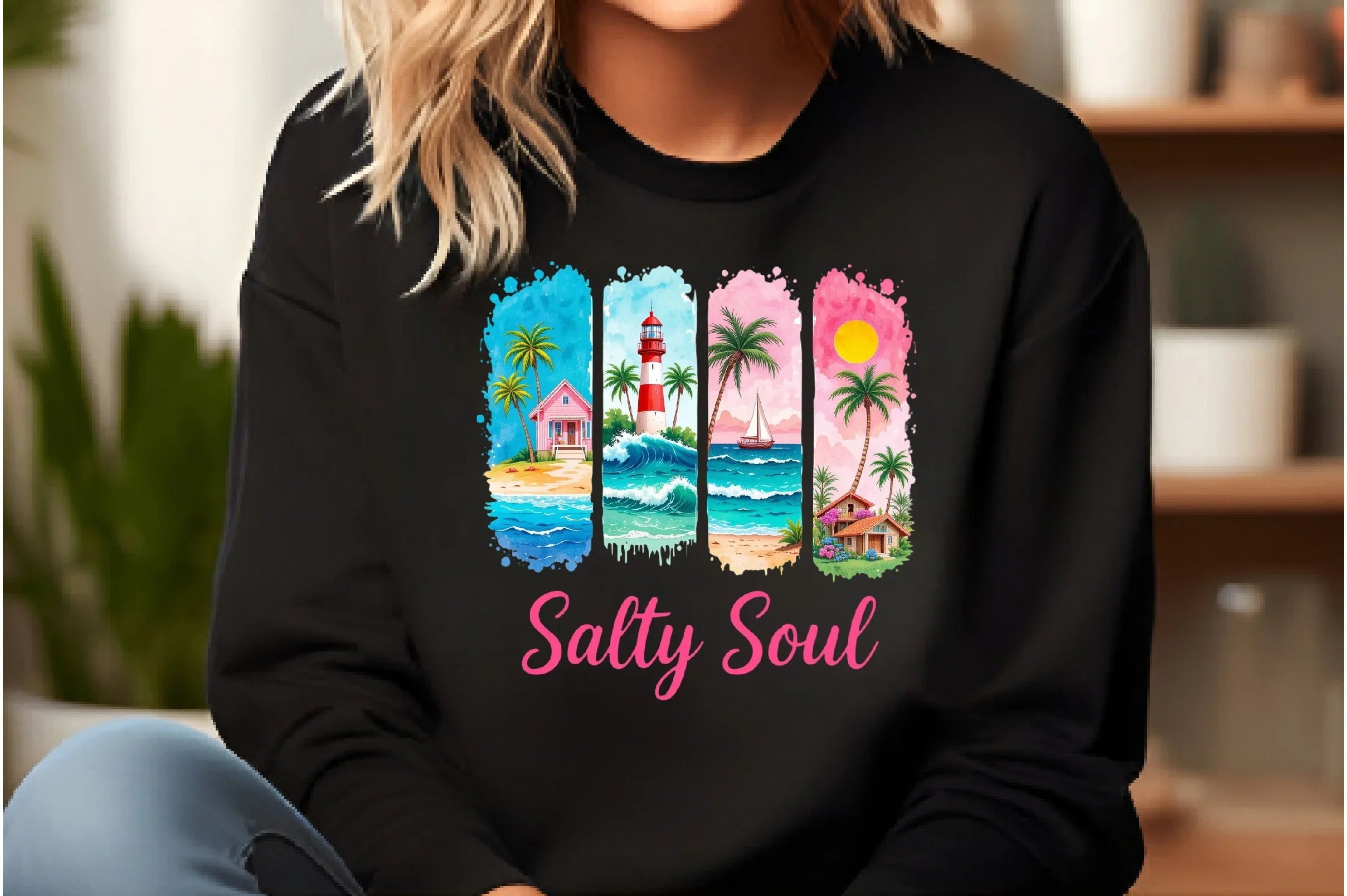 Summer Salty Soul Beach Clipart Bundle - CraftNest - Digital Crafting and Art