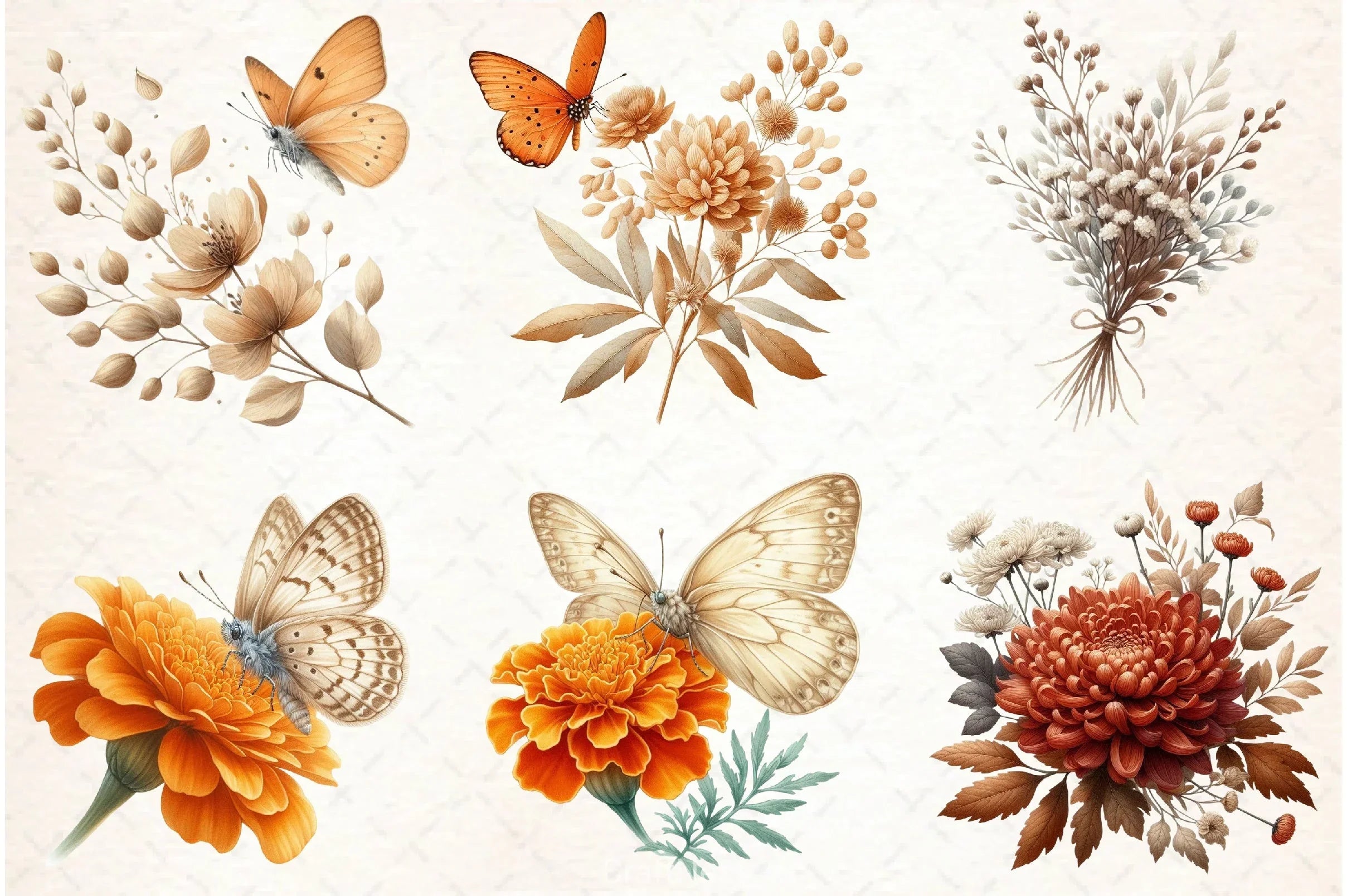 Autumn Clipart Bundle 10 - CraftNest - Digital Crafting and Art