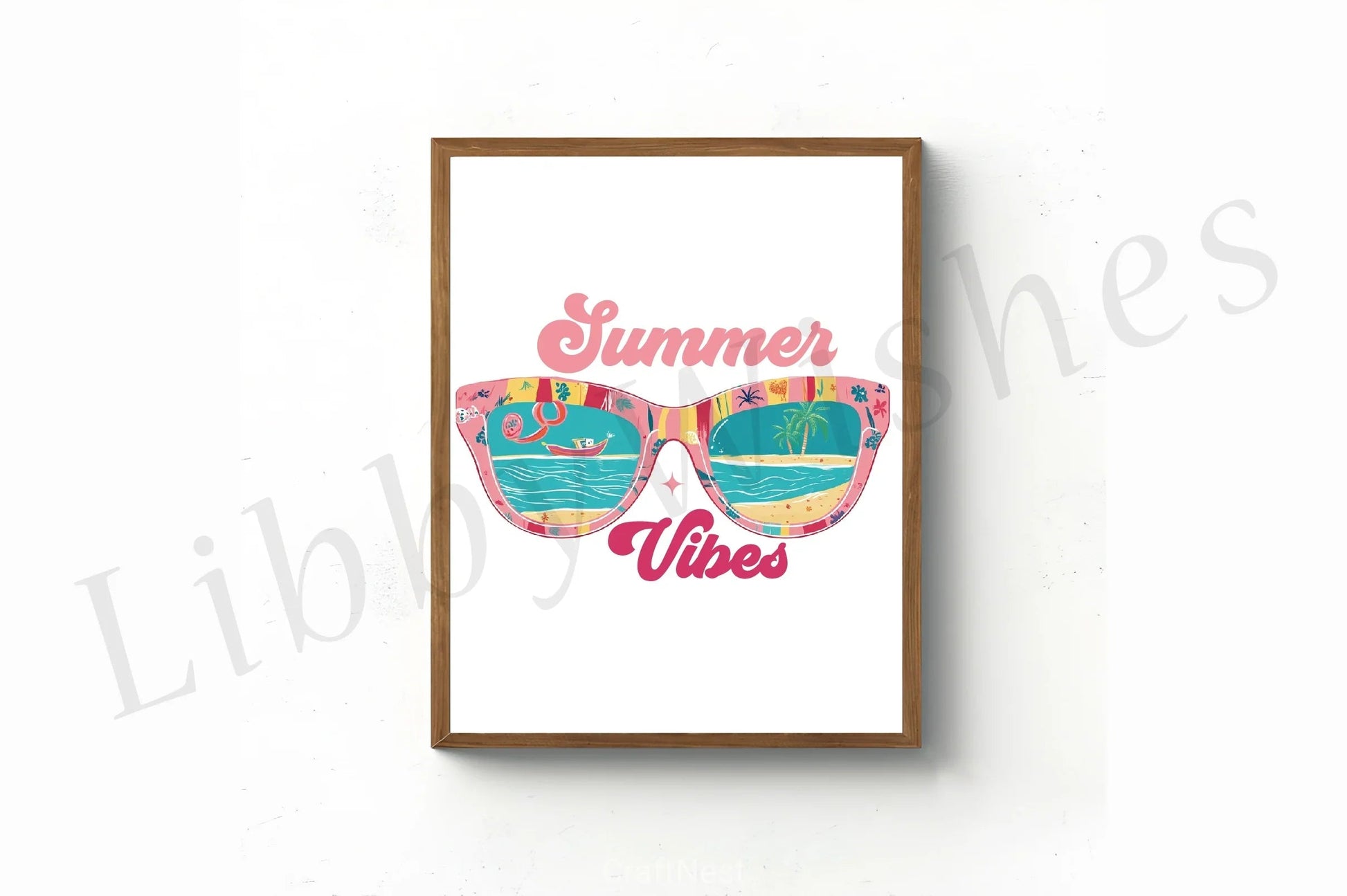 Summer Vibes Sunglasses Clipart Bundle 2 - CraftNest - Digital Crafting and Art