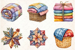 Cottage Quilts Fussy Clipart Bundle - CraftNest - Digital Crafting and Art