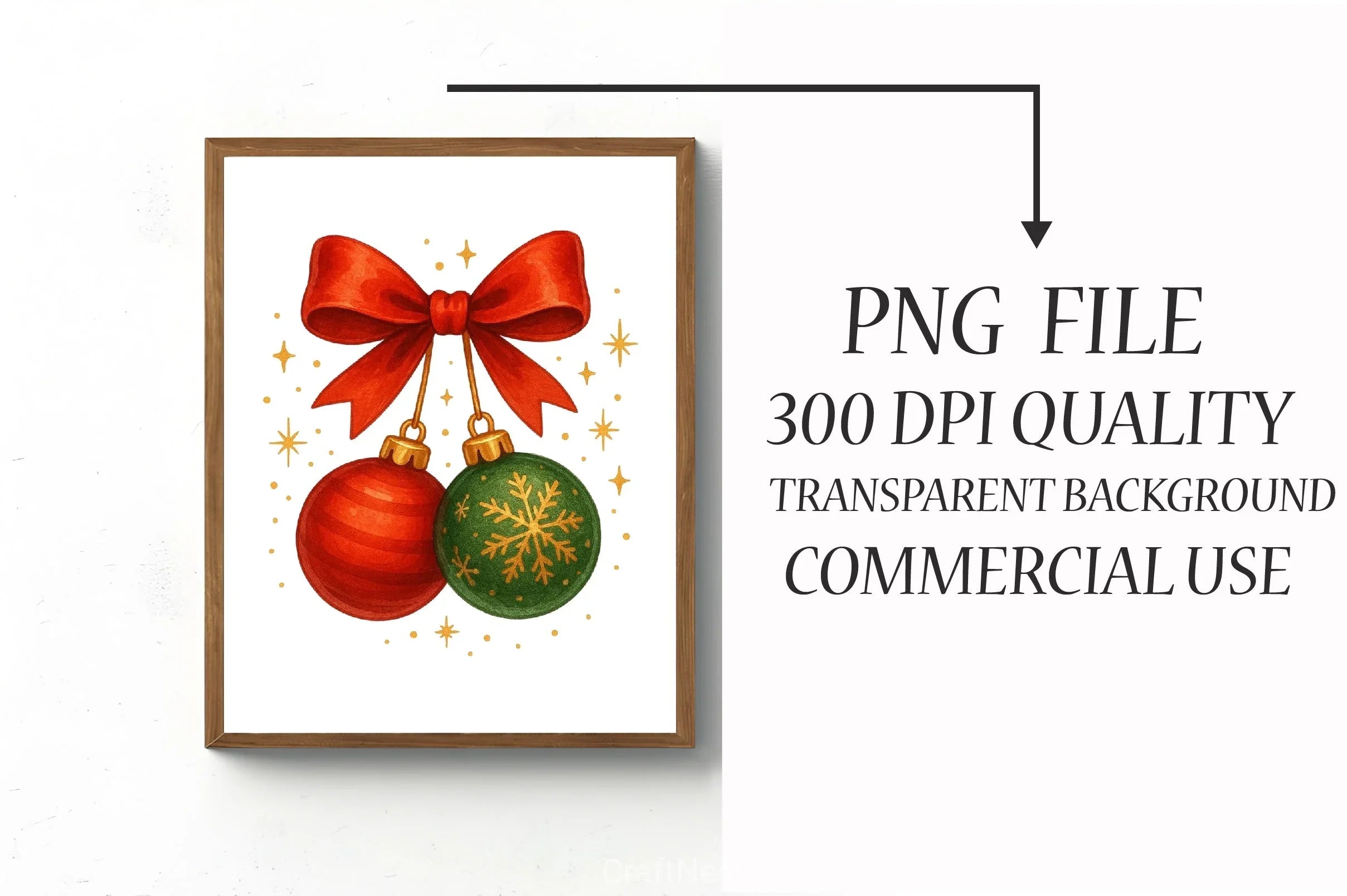 Vintage Christmas Cherries Clipart Bundle - CraftNest - Digital Crafting and Art