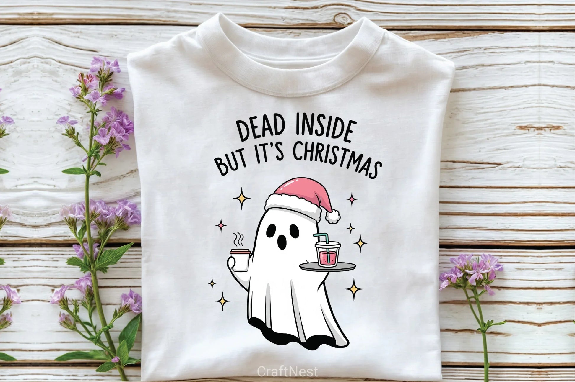 Boojee Ghost Christmas Clipart Bundle - CraftNest - Digital Crafting and Art