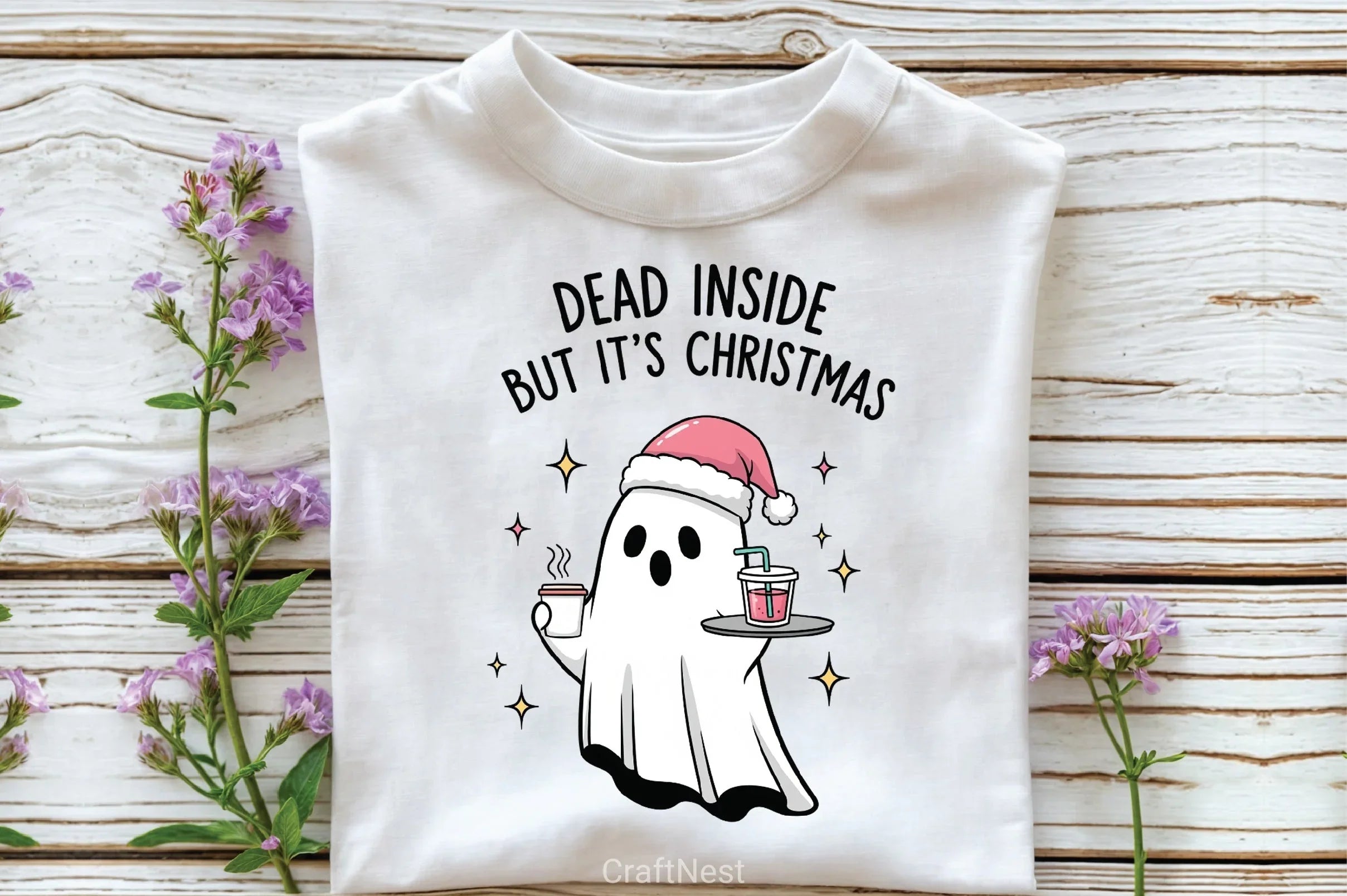 Boojee Ghost Christmas Clipart Bundle - CraftNest - Digital Crafting and Art