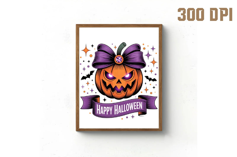 Retro Halloween Pumpkin Clipart Bundle - CraftNest - Digital Crafting and Art