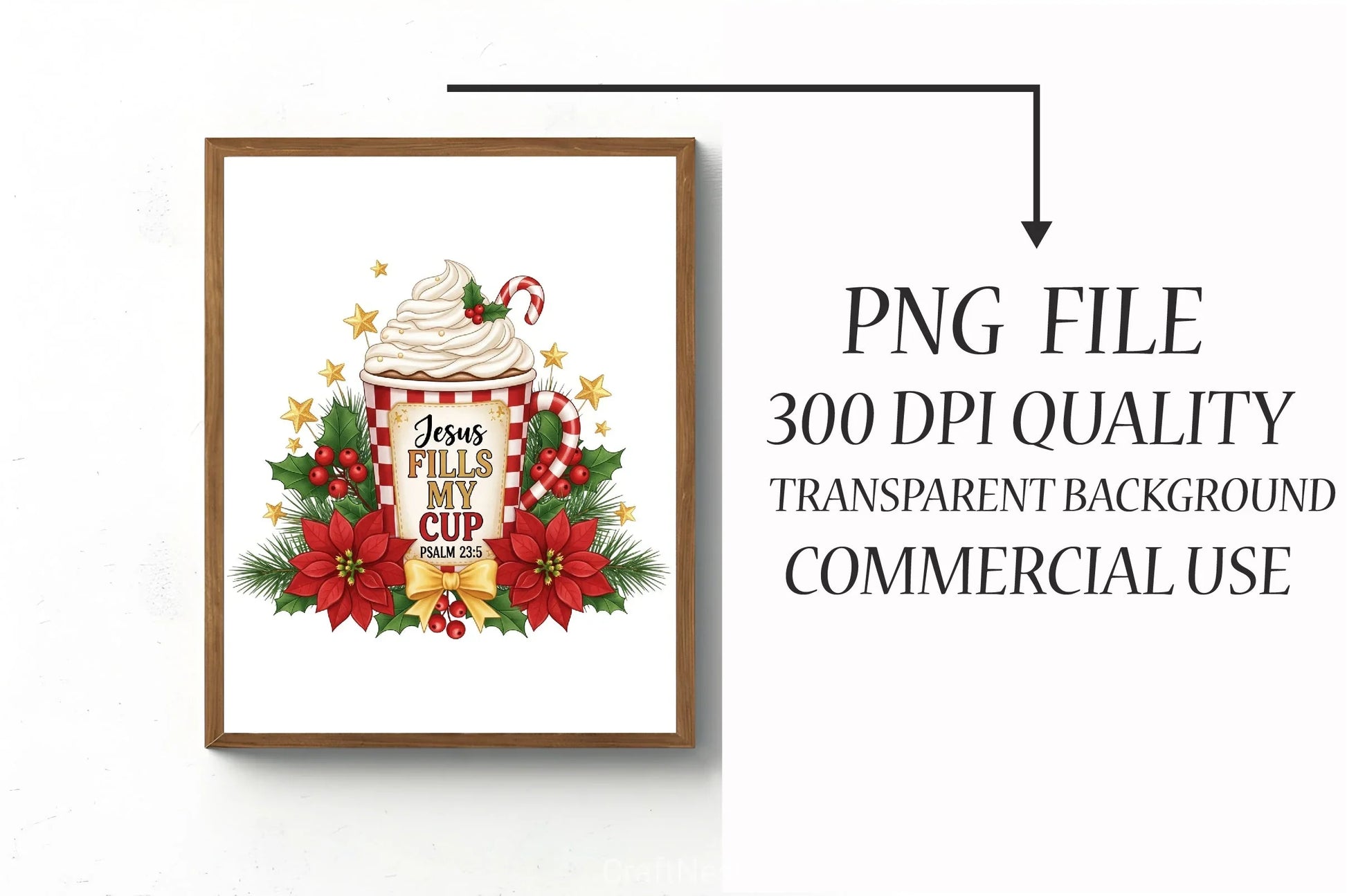 Jesus Fills My Cup Clipart Bundle - CraftNest - Digital Crafting and Art