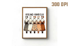 Vintage Halloween Squad Ghouls Clipart Bundle - CraftNest - Digital Crafting and Art