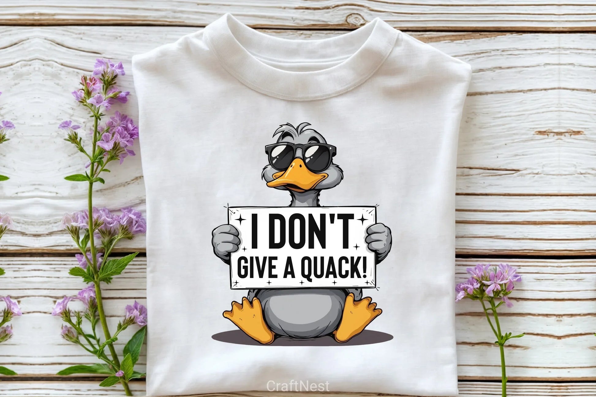 I Don't Give A Quack Sarcastic Clipart Bundle - CraftNest - Digital Crafting and Art