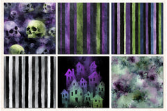 Spooky Halloween Patterns Bundle - CraftNest - Digital Crafting and Art