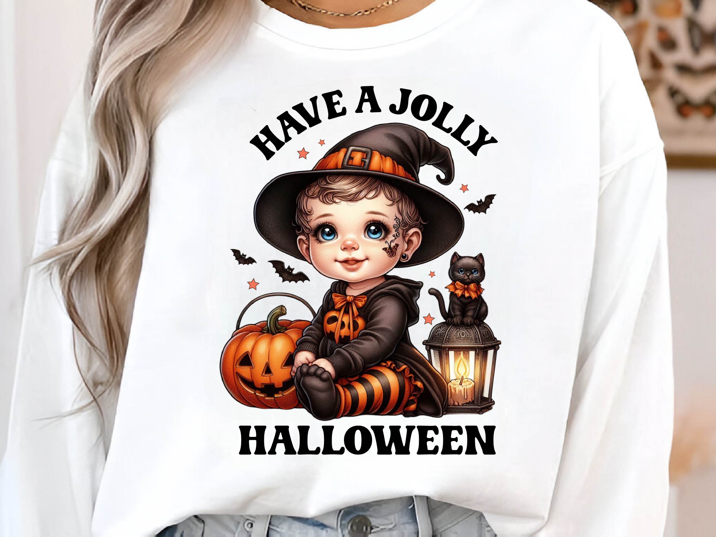 Have A Jolly Halloween Vintage Halloween Clipart Bundle