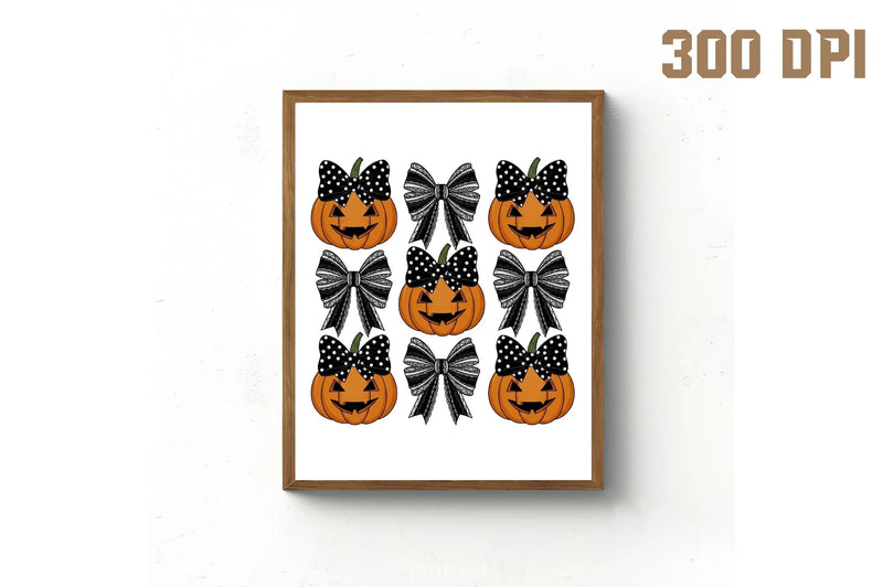 Halloween Pumpkin Fall Bow Clipart Bundle - CraftNest - Digital Crafting and Art