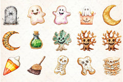 Halloween Cookies Clipart Bundle - CraftNest - Digital Crafting and Art