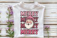 Retro Pink Christmas Clipart Bundle 28 - CraftNest - Digital Crafting and Art