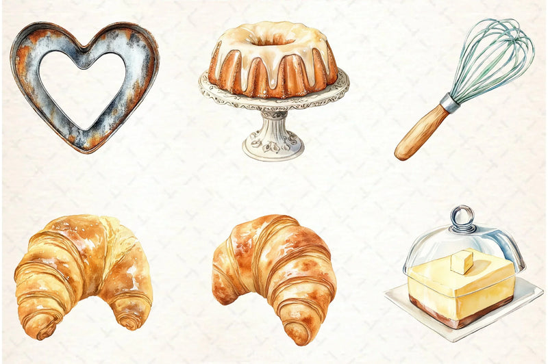 Baking Time Clipart Bundle - CraftNest - Digital Crafting and Art