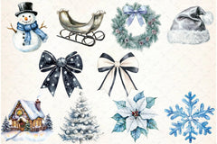 Moody Christmas Clipart Bundle 1 - CraftNest - Digital Crafting and Art
