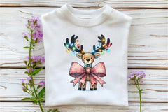 Christmas Reindeer Bow Clipart Bundle 2 - CraftNest - Digital Crafting and Art