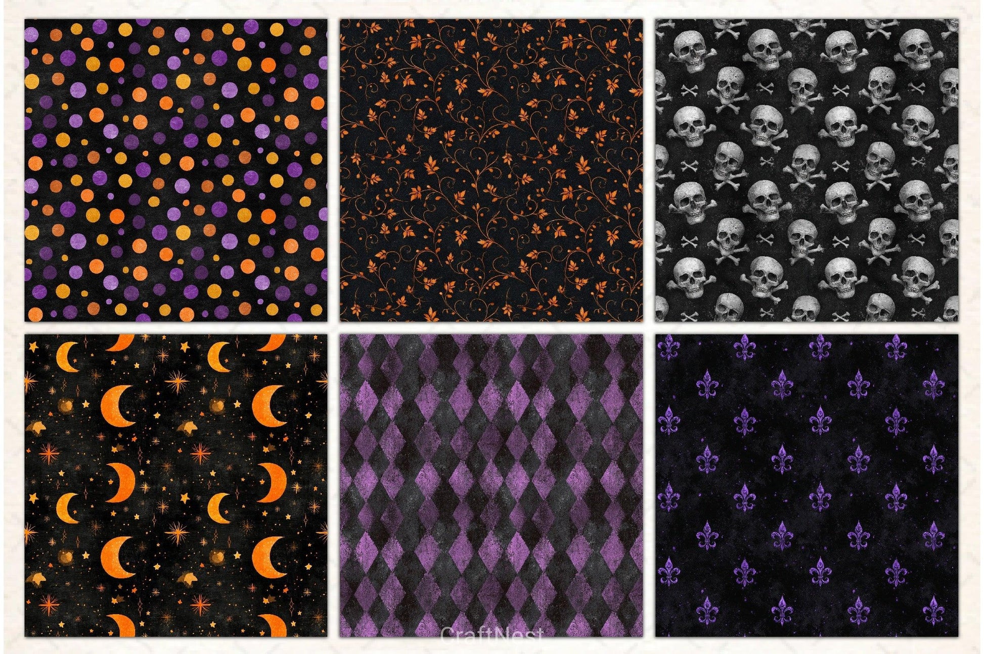 Chalkboard Halloween Clipart Bundle - CraftNest - Digital Crafting and Art