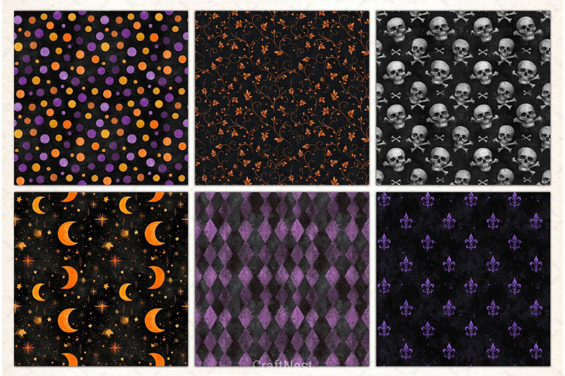 Chalkboard Halloween Clipart Bundle - CraftNest - Digital Crafting and Art