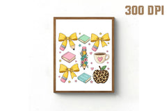 Back to School Teacher Bow Clipart Bundle - CraftNest - Digital Crafting and Art