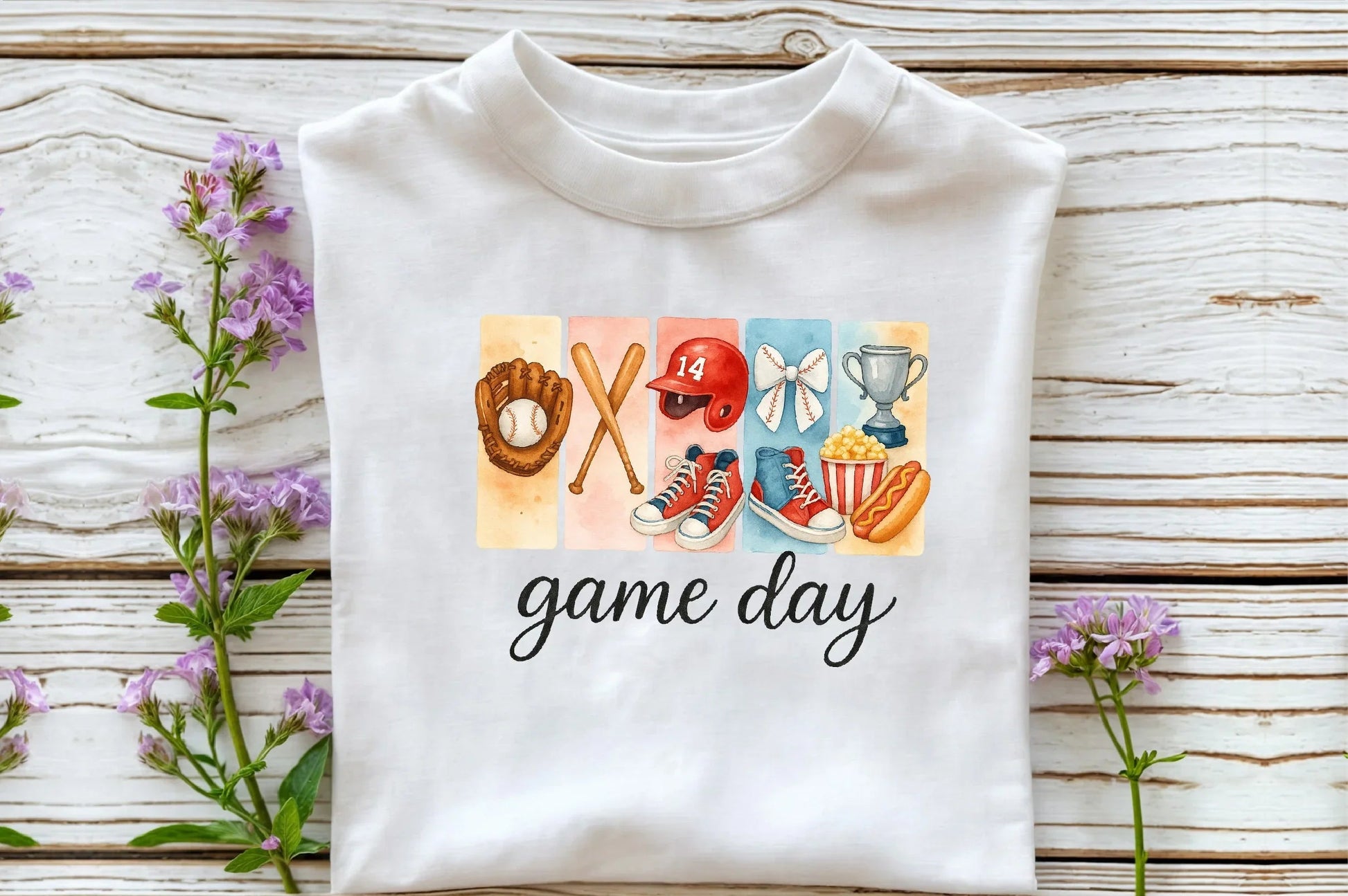 Brushstroke Baseball Game Day Clipart Bundle - CraftNest - Digital Crafting and Art