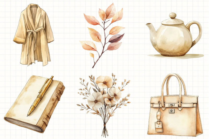 Autumn Mood Clipart Set - CraftNest - Digital Crafting and Art