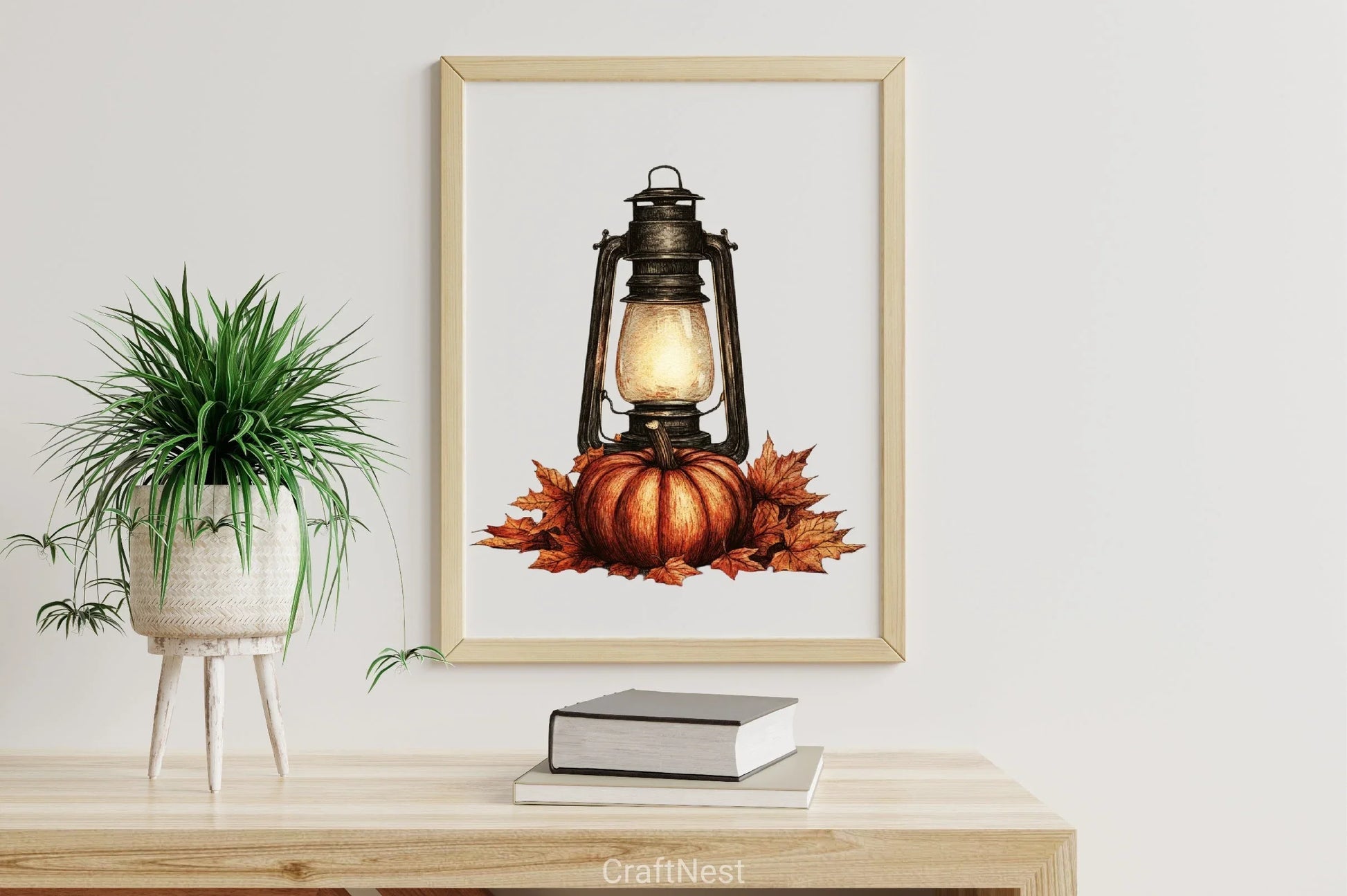 Vintage Autumn Clipart Bundle - CraftNest - Digital Crafting and Art