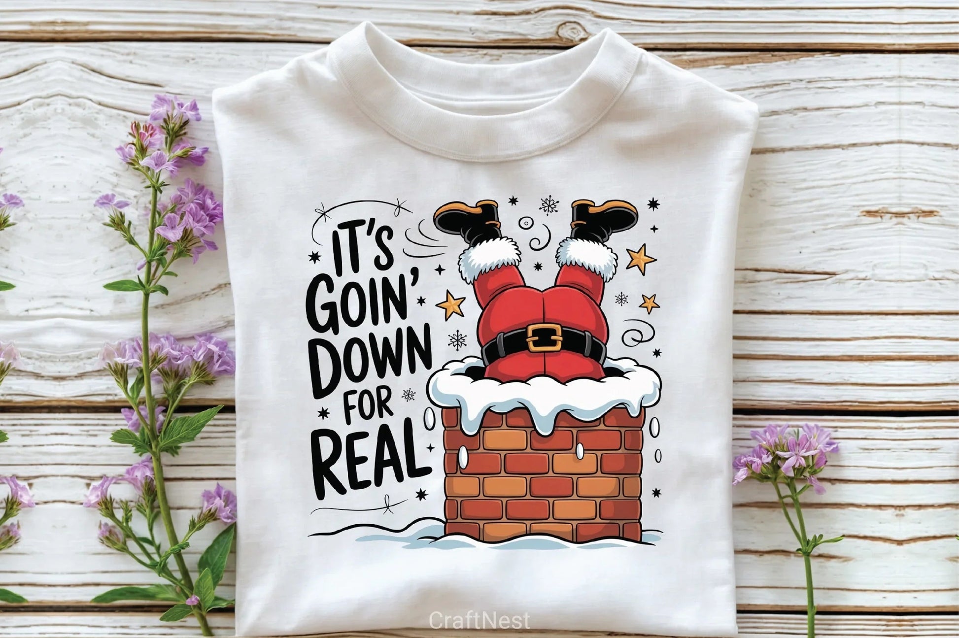 Funny Santa Clipart Bundle 5 - CraftNest - Digital Crafting and Art