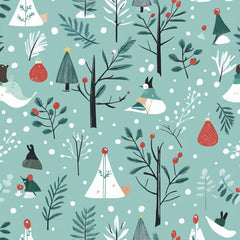 Whimsical Winter & Christmas Patterns Clipart Bundle - CraftNest - Digital Crafting and Art