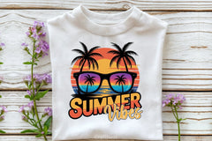 Vibrant Summer Vibes Clipart Bundle - CraftNest - Digital Crafting and Art