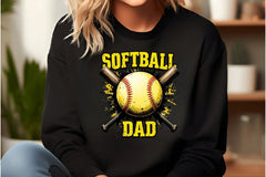 Softball Dad Design Clipart Bundle - CraftNest - Digital Crafting and Art