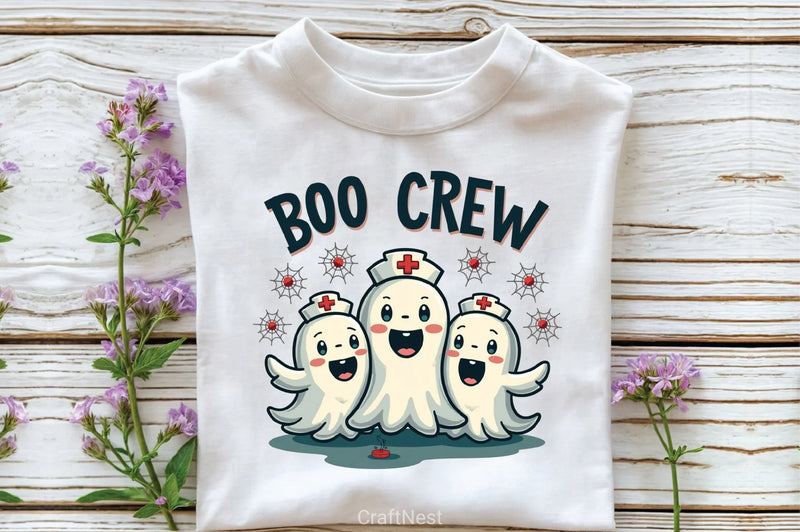 Boo Crew Clipart Bundle - CraftNest - Digital Crafting and Art
