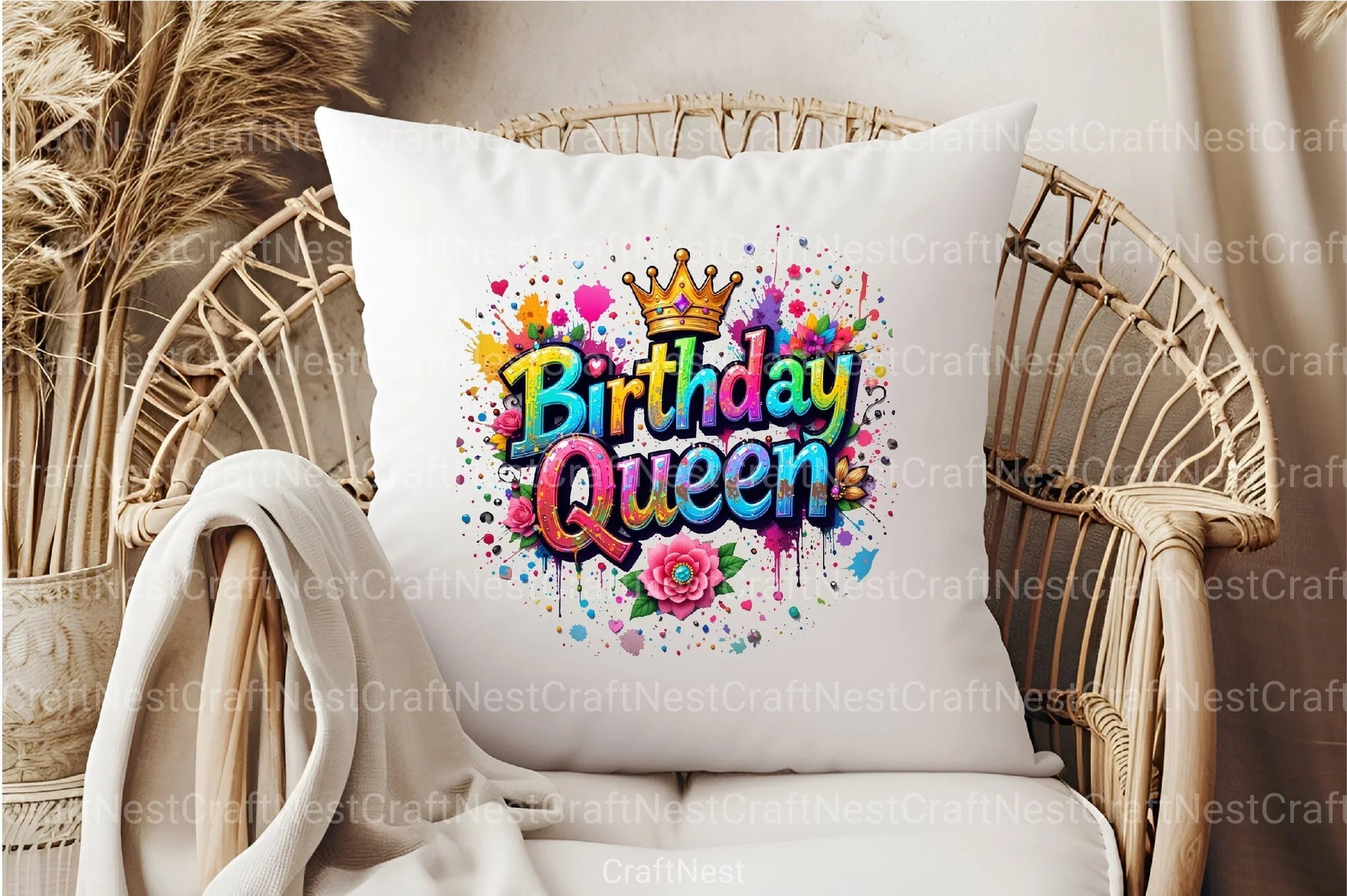 Birthday Queen Clipart Bundle 19 - CraftNest - Digital Crafting and Art